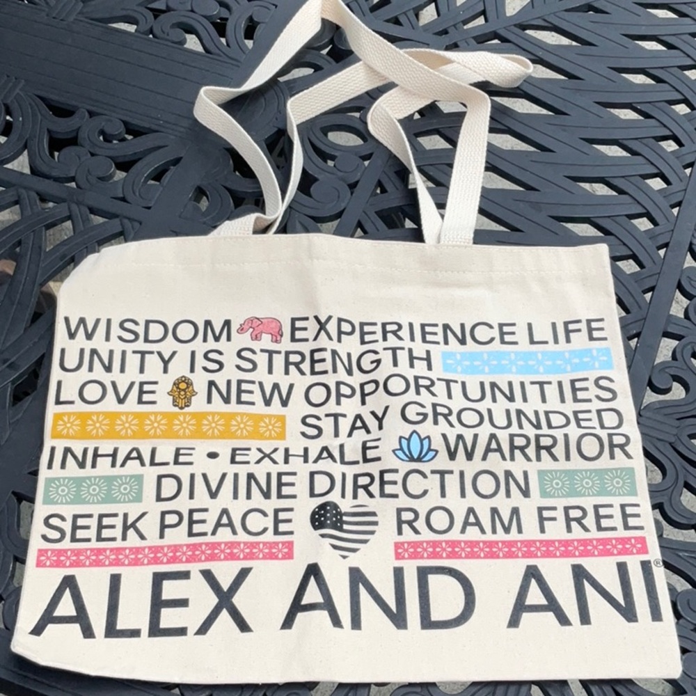 Brand New Alex and Ani Tote Bag